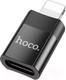 Миниатюра изображения товара Адаптер Hoco UA17 iP Male 0 Type-C female USB2.0 (черный)