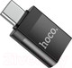 Миниатюра изображения товара Адаптер Hoco UA17 Type-C male - USB female USB3.0 (черный)