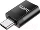 Миниатюра изображения товара Адаптер Hoco UA17 Type-C male - USB female USB3.0 (черный)