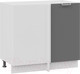 Миниатюра изображения товара Шкаф под мойку ТриЯ Кимберли 1Н9У (белый/титан)