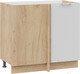 Миниатюра изображения товара Шкаф под мойку ТриЯ Кимберли 1Н9У (дуб крафт золотой/сноу)