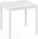 Миниатюра изображения товара Обеденный стол ТриЯ Слайд тип 1 раздвижной (белый матовый/белый)