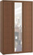 Миниатюра изображения товара Шкаф Тэкс Ливорно ЛШ-24 3-х створчатый (орех донской)