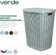 Миниатюра изображения товара Корзина для белья Verde Серая