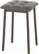 Миниатюра изображения товара Табурет AMC Comfort 7К2.5 (кожзам графит/коричневый)