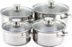 Миниатюра изображения товара Набор кастрюль Кухар Крокус Традиция КК2-004С