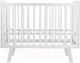 Миниатюра изображения товара Детская кроватка INDIGO Style на ножках (белый)
