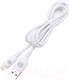 Миниатюра изображения товара Кабель Digitalpart LC-307 Lightning (белый)
