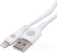 Миниатюра изображения товара Кабель Digitalpart LC-307 Lightning (белый)