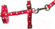 Миниатюра изображения товара Шлея с поводком Duvo Plus Walking Set / 11926/red (красный)