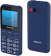 Миниатюра изображения товара Мобильный телефон Maxvi B231 (синий)