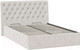 Миниатюра изображения товара Полуторная кровать ТриЯ Скарлет универсальная тип 1 с ПМ 140x200 (велюр бежевый)