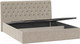 Миниатюра изображения товара Двуспальная кровать ТриЯ Скарлет универсальная тип 1 с ПМ 180x200 (велюр мокко светлый)