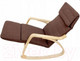 Миниатюра изображения товара Кресло-качалка Calviano Relax 1103 (коричневый)