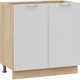 Миниатюра изображения товара Шкаф-стол кухонный ТриЯ Кимберли 1Н8 (дуб крафт золотой/сноу)