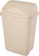 Миниатюра изображения товара Мусорное ведро Эльфпласт Ultra ЕР588 (серо-бежевый)