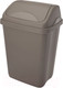 Миниатюра изображения товара Мусорное ведро Эльфпласт Ultra ЕР588 (серо-коричневый)