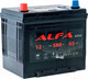 Миниатюра изображения товара Автомобильный аккумулятор ALFA battery Asia JL 580A с бортом (65 А/ч)