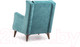 Миниатюра изображения товара Кресло мягкое Нижегородмебель и К Плимут ТК 376