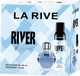 Миниатюра изображения товара Парфюмерный набор La Rive River Of Love Парфюмерная вода+Дезодорант (100мл+150мл)