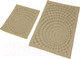 Миниатюра изображения товара Набор ковриков для ванной и туалета Karven Girdap / KV 421 (Bej/бежевый)