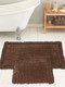 Миниатюра изображения товара Набор ковриков для ванной и туалета Karven K.M.Ekose / KV 426 (Aci Kahve/шоколад)