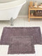 Миниатюра изображения товара Набор ковриков для ванной и туалета Karven K.M.Ekose / KV 426 (Lila/лиловый)