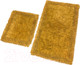 Миниатюра изображения товара Набор ковриков для ванной и туалета Karven Ekose Eskitme K.M / KV 428 (Gold/золотой)
