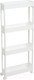 Миниатюра изображения товара Этажерка Violet Узкая 4-х ярусная на колесах / 760406 (белый)