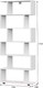 Миниатюра изображения товара Стеллаж NN мебель Токио змейка (белый текстурный)