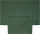 Миниатюра изображения товара Набор ковриков для ванной и туалета Karven Ekose / KV 424 (Koyu Yesil/хаки)