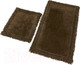 Миниатюра изображения товара Набор ковриков для ванной и туалета Karven K.M.Duz / KV 425 (Aci Kahve/шоколад)