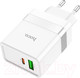 Миниатюра изображения товара Адаптер питания сетевой Hoco N21 (белый)