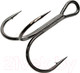 Миниатюра изображения товара Набор крючков рыболовных Namazu Round Treble №2/0 / N-HRT2/0BN (50шт)