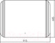 Миниатюра изображения товара Зеркало Silver Mirrors Force 91.5x68.5 / LED-00002524