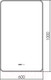 Миниатюра изображения товара Зеркало Silver Mirrors Incanto 60x100 / LED-00002537