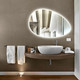 Миниатюра изображения товара Зеркало Silver Mirrors Omega 120x80 / LED-00002557