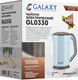 Миниатюра изображения товара Электрочайник Galaxy GL 0330 (голубой)
