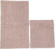 Миниатюра изображения товара Набор ковриков для ванной и туалета Karven Micro / KV 431 (Pudra/пудра)