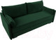 Миниатюра изображения товара Диван Лига Диванов Сайгон 348 (велюр зеленый)