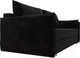 Миниатюра изображения товара Диван Лига Диванов Сайгон 348 (велюр черный)