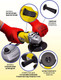 Миниатюра изображения товара Угловая шлифовальная машина WMC Tools S1M-DH31-115(51353)