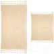Миниатюра изображения товара Набор ковриков для ванной и туалета Karven Post Dokuma Sacakli / KV 414 (Bej/бежевый)