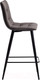 Миниатюра изображения товара Стул барный Tetchair Chilly 55x44x94 (темно-серый Barkhat 14/черный)