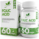 Миниатюра изображения товара Витамин NaturalSupp Фолиевая кислота (Витамин В9) (60капсул)