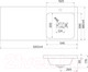 Миниатюра изображения товара Умывальник IDDIS Brick 0106000i28