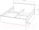 Миниатюра изображения товара Каркас кровати НК Мебель Stern 160x200 / 72676499 (белый)