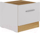 Миниатюра изображения товара Прикроватная тумба НК Мебель Fresco левая / 72516687 (белый/дуб вотан)