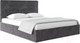 Миниатюра изображения товара Каркас кровати НК Мебель Соната 90x200 / 72306386 (велюр серый)