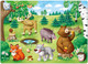 Миниатюра изображения товара Развивающая игра Baby Toys First Puzzle Кто живет в Лесу / 04190 (16эл)